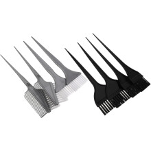 Haarverfborstelset van 8 stuks, flexibele, stevige haarborstels voor thuisgebruik en in de salon, gemakkelijk te gebruiken en schoon te maken.