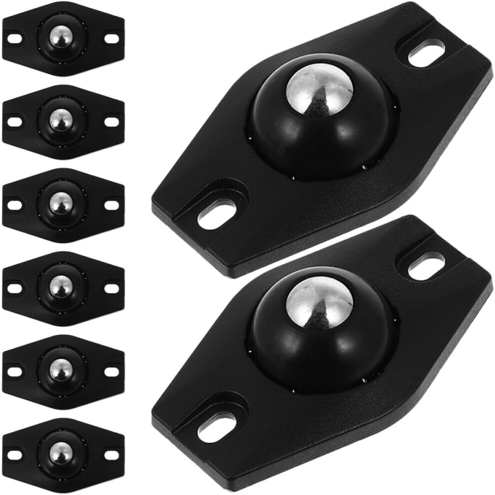 Self-Adhesive Mini Ball Pulley Wheels 8 Pcs 360 Degree Swivel Casters 5455468168345