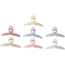 7-teiliges Set gekreuzter Haarspangen, Haarklammern für den täglichen Gebrauch, elegant, aus Gel, mit starkem Halt