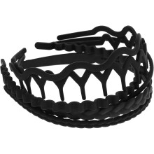 6er-Packung Beiß-Stirnbänder für Damen, einfache Haarbänder zum Gesichtwaschen und Abschminken, elastische Haarbänder als Haaraccessoires