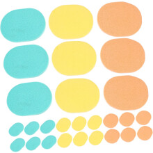 50pcs Natural Facial Cleaning Sponges Compressed Wash Face Pads Soft Makeup Tools