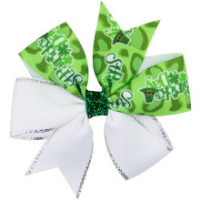 8 Stück Haarspangen mit Schleife zum St. Patrick's Day für Haaraccessoires
