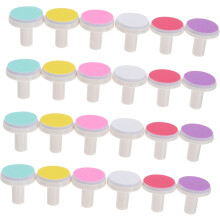 Set de 24 de capete electrice de șlefuit unghii pentru sugari și copii mici, tampoane de schimb
