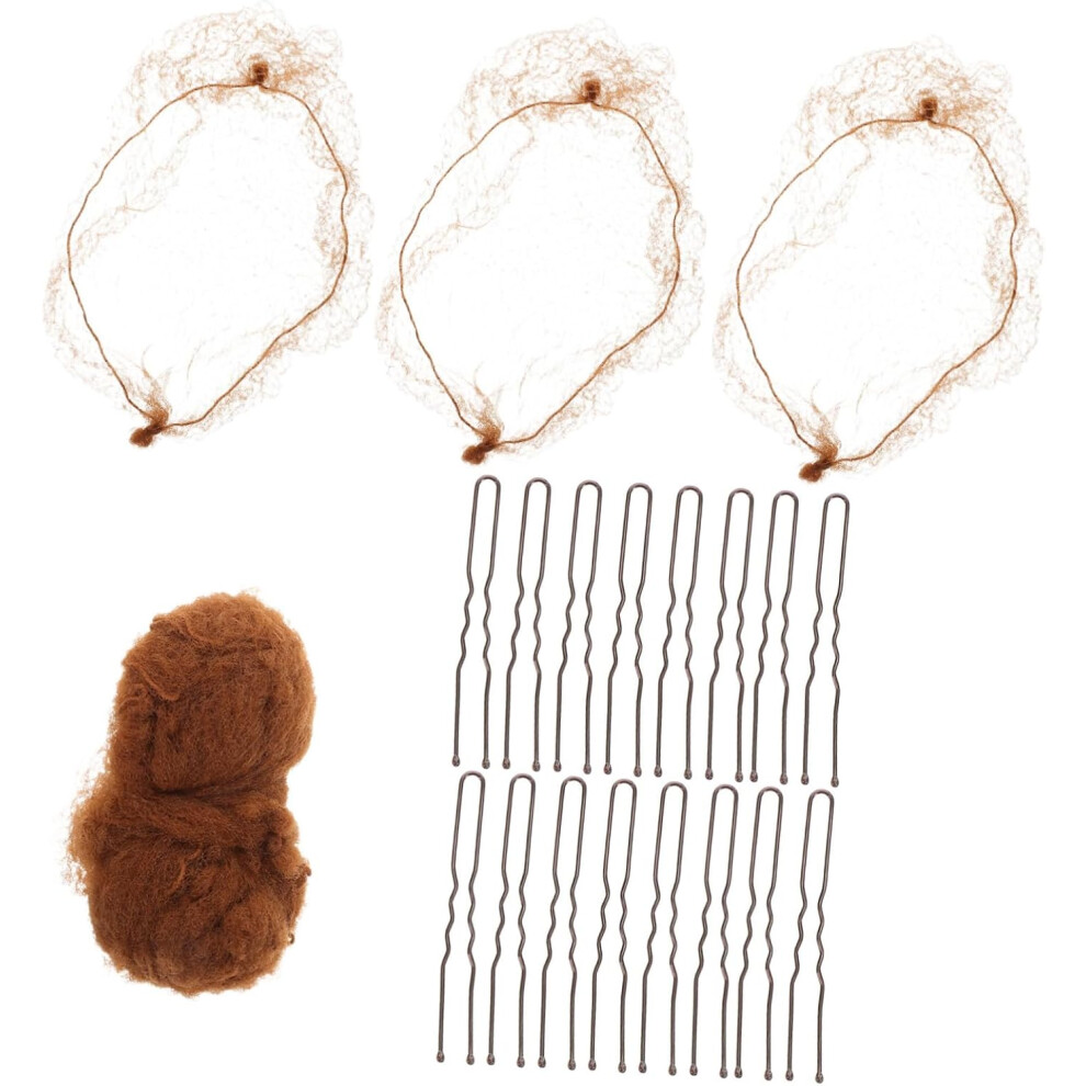 Hkhbjs Ballet Bun Hair Nets For Women Elastic Hair Net Covers Natural Invisible For Dance Work