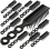 24 stuks haarmassagekammen van plastic, ontwarrende stylingborstels 1