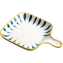 Lichtgewicht, gemakkelijk te reinigen, keramische magnetronbestendige borden in Scandinavische stijl voor salades en diners.