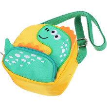 Hübsche Umhängetasche für Jungen und Mädchen, niedliche Mini-Schultertasche mit Dinosaurier-Motiv