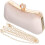Pochette con perle da donna, borsa da sera vintage per feste e banchetti. 1