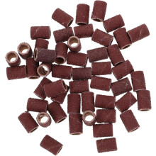 Grinding Machine Grinding Ring Grit Sanding Bands for Nail Drill Cylindrical Abrasive Sleeves for Manicure Tools