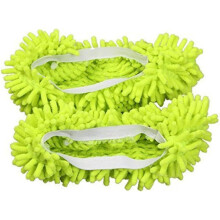 Überschuhe für Wischmopps, bequeme Hausschuhe für die Bodenreinigung, Chenille-Überschuhe für die Hausreinigung