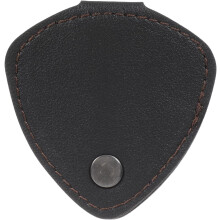 Draagbare gitaarplectrumhouder/plectrumtas gemaakt van stevig synthetisch materiaal.
