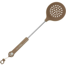 Silikon-Kochlöffel-Set mit Edelstahlgriff, verschleißfest und mit glatter Oberfläche