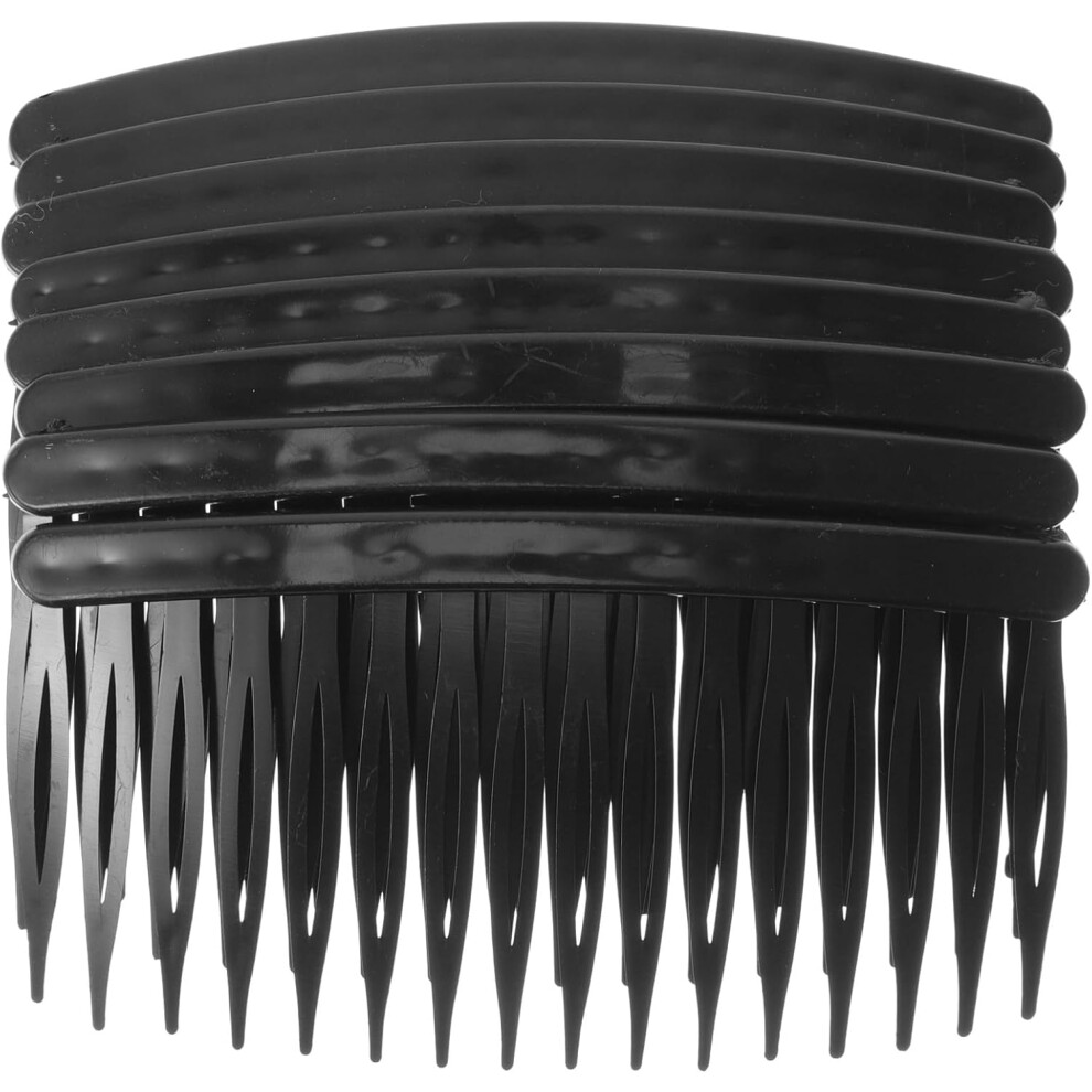 Hkhbjs Unisex Black 50Pcs Teeth Hair Comb Diy Hair Side Combs Accessories For Girls School Accessories Simple Inserted