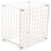 Stiftehalter aus Acryl, Stifteständer, Marker-Aufbewahrungsregal für den Schreibtisch, Acrylhalter mit mehreren Fächern, Schreibzubehör