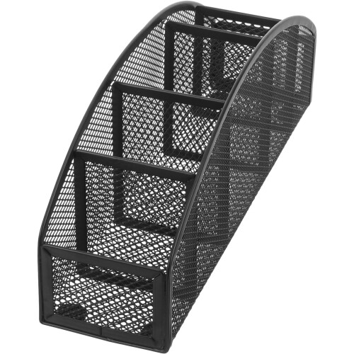 Multi-Grid Metal Pen Holder Desktop Organizer Mesh Pencil Holder