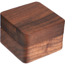 Schmuckkästchen aus Holz, Verlobungsringkästchen, kleines tragbares Reiseetui, Schmuckhalter, Organizer