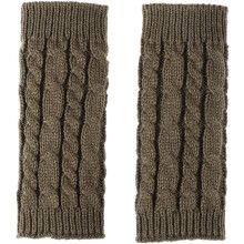 Winterlange Handschuhe, Unisex, gestrickt, fingerlos, warm, Armstulpen, für Männer und Frauen, Laufen