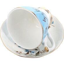 Kaffeetassen-Set, Keramik, europäischer Stil, feine Verarbeitung, großer Durchmesser