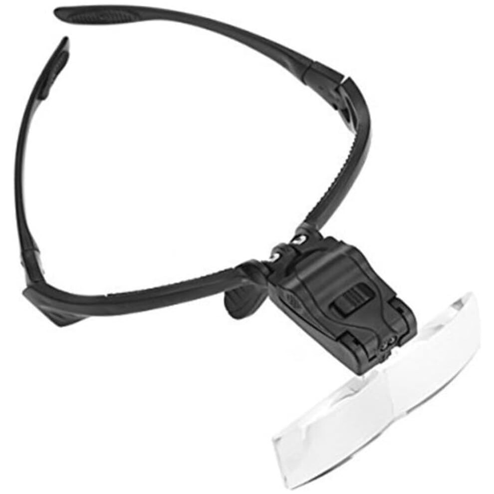 Hkhbjs 5Pcs Loupe Magnifying Glasses Goggle Visor Magnifier Bracket Headband W Lenses