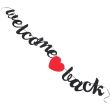Willkommen zurück in der Schule! Banner, wiederverwendbare Alphabet-Klassenzimmerdekoration, Partybanner