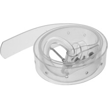 Stylish Transparent Women Belt Adjustable Reversible Design