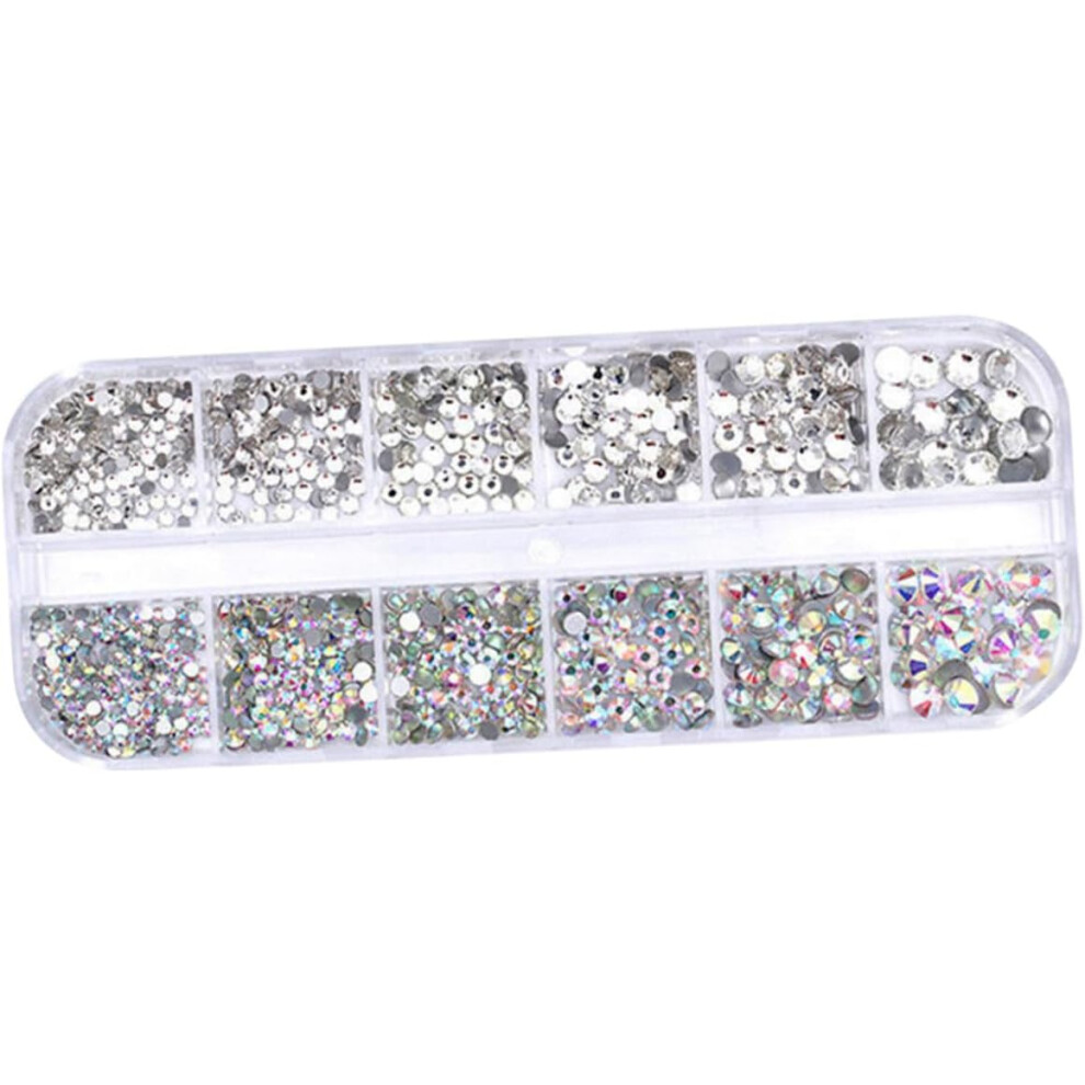 Hkhbjs Flatback Gemstone Rhinestone Embellishments For Jewelry And Nail Accessories For Decorations And Scrapbooking