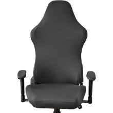 Stuhlbezug-Set für Computerspiele mit Armlehnenschutz, Stretch-Spandex-Vollbezug