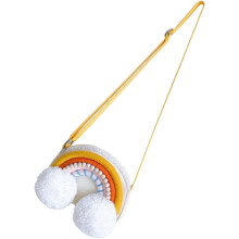 Regenbogen-Handtasche für Kleinkinder, Umhängetasche, Wanddekoration für Mädchen, leichte Schultertasche, Wandaufbewahrungsaccessoire