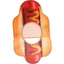 Čiapka na hot dogy pre dospelých, novinka, jedlo, kostýmový doplnok, zábavná párty rekvizita