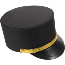 Train Hat Conductor Hat for Adults Vintage Locomotive Engineer Cap