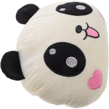 Multifunktionales kleines Panda-Nackenkissen für Erwachsene mit weichem Kissen