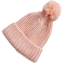 Pletená čepice na zimu, teplá vlněná čepice, měkká pletená čepice Beanie pro batolata, roztomilá do chladného počasí