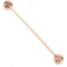 Allergiefreundlicher Ohrring aus Edelstahl, industrieller Hantel-Piercing-Stil, modischer Ohrknochen-Ohrring