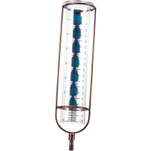 Regenmesser für den Außenbereich, Metallpfahl für Garten und Rasen, Kapazität, Regensammelrohr
