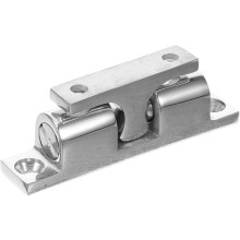 Boat Door Catcher Stainless Steel 43Mm Dual Ball Roller Catch Windproof Hatch Stopper for Marine Use