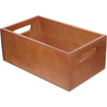 Quadratische Aufbewahrungsbox aus Holz, Schreibtisch-Organizer, eleganter Vintage-Stil, formstabil und robust