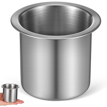 Stainless Steel Recliner Chair Cup Holder with Spill Prevention and Easy Cleaning