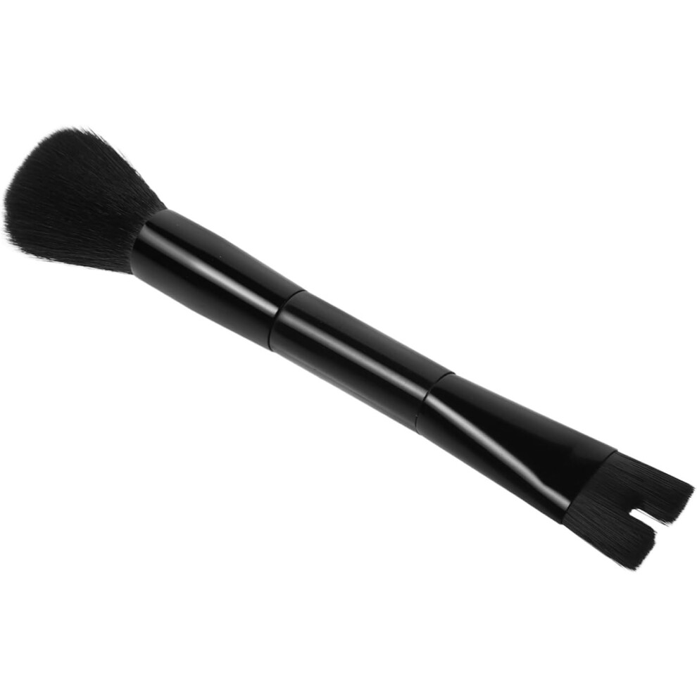 Hkhbjs Angled Nose Contour Makeup Brush Double-Ended Brush For Shading Foundation Soft Plastic Nylon