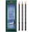 Faber-Castell (Black) Faber-Castell Sparkle Triangular Graphite Pencil B Grade Pack of 3 1