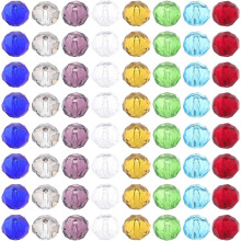 300 Pieces Glass Beads for Jewelry Making DIY Crafts Necklace Beads for Jewelry Making