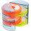 Fishing Line Bobbins and Silicone Winder Spools Drop-Resistant Rainbow Multi-Function Fishing Line Storage Box 1