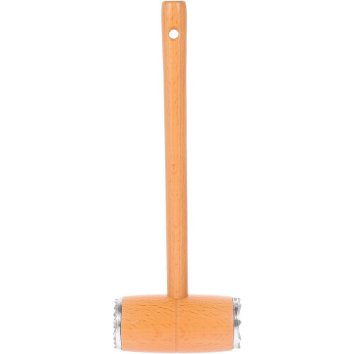 Fleischhammer, Küchenhammer, doppelseitiger Fleischklopfer aus Holz