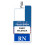 Waterproof Vertical Acrylic Nurse Identification Badge-Pink 2