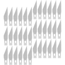 Snijmesjes voor houtbewerking, 100 stuks, doosset voor doe-het-zelf knutselprojecten, graveren en papierbewerking.