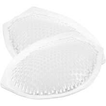 1 par de silicone respirável e inserções reutilizáveis para trajes de banho Gel Semi B Cup Suporte portátil conforto contornado para uso ativo