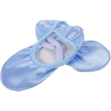 Ballettschuhe für Mädchen, Satin-Tanzschuhe für das Training im Tanzunterricht, verbesserte Bewegungspräzision für Frauen, Himmelblau