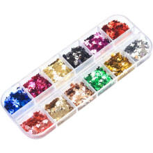 Sequins Nail Art Stickers Nail Sequins for DIY Manicure for Women and Girls