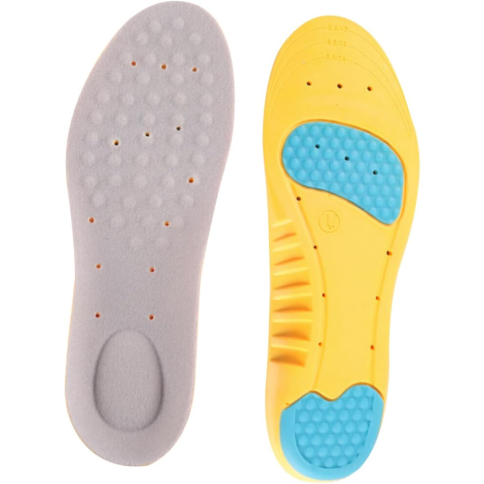 Hkhbjs High-Elastic Memory Insole For Sports Breathable Feet Cushion Pads Thicken Shoes Pad