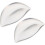 2pcs Silicone Bra Inserts Pads for Push and Gather Chest, Washable Bra Padding 1