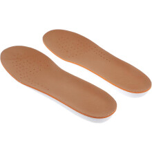 1pair Breathable Height Increase Shoe Pads for Men Women Comfortable Pig Skin Insoles